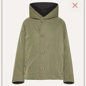 Oofwear reversible green/black winter jacket